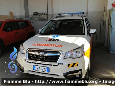  Subaru Forester VI serie 
118 Piacenza Soccorso
Azienda USL di Piacenza
Allestimento Vision 
Parole chiave: Subaru Forester_VIserie