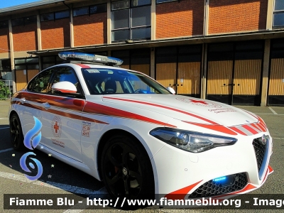 Alfa Romeo Nuova Giulia
Croce Rossa Italiana
Comitato Provinciale di Piacenza
Allestimento Bertazzoni
CRI 684 AG
Parole chiave: Alfa-Romeo Nuova_Giulia CRI684AG Automedica