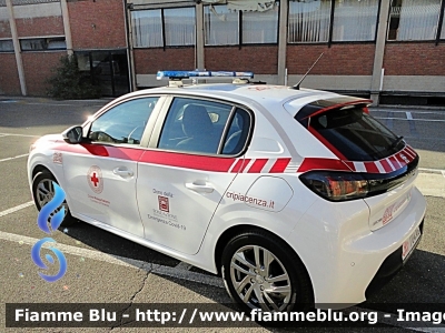 Peugeot 208 II serie 
Croce Rossa Italiana
Comitato Provinciale di Piacenza
CRI 704 AG
Parole chiave: Peugeot 208_IIserie CRI704AG