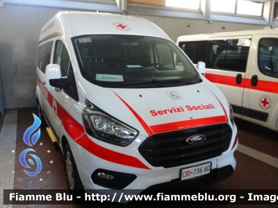 Ford Transit VIII serie
Croce Rossa Italiana
Comitato Provinciale di Piacenza
Servizi Sanitari
CRI 736 AG
Parole chiave: Ford Transit_VIIIserie CRI736AG