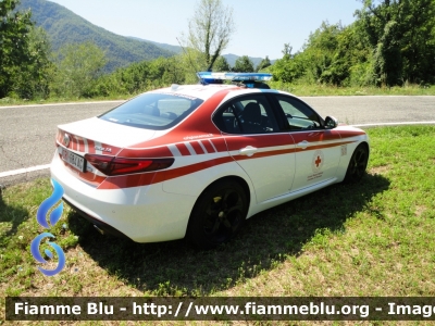 Alfa Romeo Nuova Giulia
Croce Rossa Italiana
Comitato Provinciale di Piacenza
Allestimento Bertazzoni
CRI 684 AG 
Parole chiave: Alfa-Romeo Nuova_Giulia CRI684AG Automedica