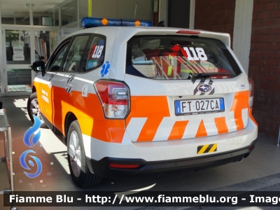 Subaru Forester VI serie 
118 Piacenza Soccorso
Azienda USL di Piacenza
Allestimento Vision
Automedica c/o Ospedale di Bobbio (PC)
Parole chiave: Subaru Forester_VIserie Automedica