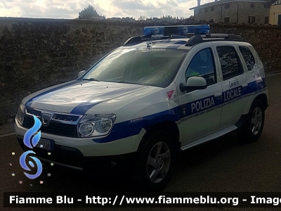 Dacia Duster I serie
Polizia Locale
Unione Valnure Valchero (PC)
Allestimento Bertazzoni
Auto proveniente da Confisca
Polizia Locale YA 063 AK
Parole chiave: Dacia Duster_Iserie PoliziaLocaleYA063AK