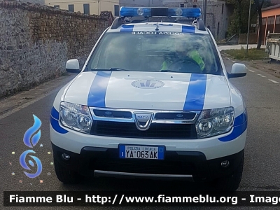 Dacia Duster I serie
Polizia Locale
Unione Valnure Valchero (PC)
Allestimento Bertazzoni
Auto proveniente da Confisca
Polizia Locale YA 063 AK
Parole chiave: Dacia Duster_Iserie PoliziaLocaleYA063AK