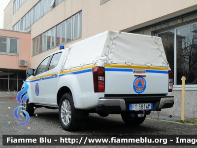 Isuzu Dmax II serie restyle 
Protezione Civile
Regione Lombardia
Prov. di Lodi
Colonna mobile Provinciale
Fornitura Regionale
Parole chiave: Isuzu Dmax_IIserie_restyle 