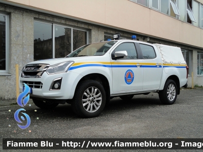 Isuzu Dmax II serie restyle 
Protezione Civile
Regione Lombardia
Prov. di Lodi
Colonna mobile Provinciale
Fornitura Regionale
Parole chiave: Isuzu Dmax_IIserie_restyle 