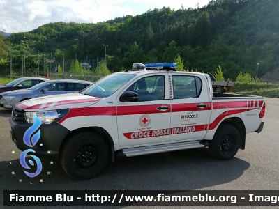 Toyota Hilux V serie 
Croce Rossa Italiana
Comitato di Piacenza
Nucleo Protezione Civile
Veicolo donato per emergenza Covid-19 da Amazon
CRI 859 AG
Parole chiave: Toyota Hilux V serie