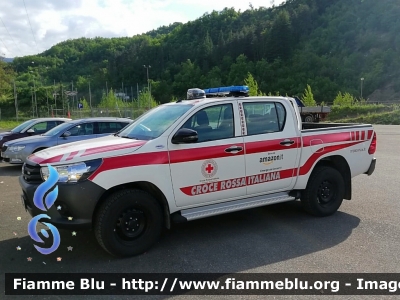 Toyota Hilux V serie 
Croce Rossa Italiana
Comitato di Piacenza
Nucleo Protezione Civile
Veicolo donato per emergenza Covid-19 da Amazon
CRI 859 AG
Parole chiave: Toyota Hilux V serie