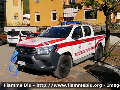 Toyota Hilux V serie 
Croce Rossa Italiana
Comitato di Piacenza
Nucleo Protezione Civile
Veicolo donato per emergenza Covid-19 da Amazon
CRI 859 AG
Parole chiave: Toyota Hilux V serie