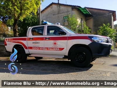 Toyota Hilux V serie 
Croce Rossa Italiana
Comitato di Piacenza
Nucleo Protezione Civile
Veicolo donato per emergenza Covid-19 da Amazon
CRI 859 AG
Parole chiave: Toyota Hilux V serie