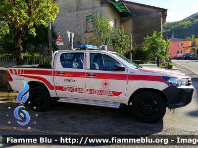 Toyota Hilux V serie 
Croce Rossa Italiana
Comitato di Piacenza
Nucleo Protezione Civile
Veicolo donato per emergenza Covid-19 da Amazon
CRI 859 AG
Parole chiave: Toyota Hilux V serie