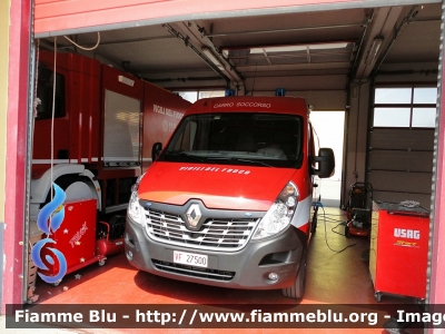 Renault Master IV serie II restyle 
Vigili del Fuoco
Comando Provinciale di Lodi
Distaccamento Volontario di Sant'Angelo Lodigiano (LO)
Allestimento Divitec
VF 27500
Parole chiave: Renault Master IV serie II restyle 