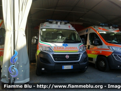 Fiat Ducato X290
P.A. Croce Bianca Piacenza
Allestimento Vision
Donato per emergenza Covid-19
Parole chiave: Fiat Ducato_X290 Ambulanza