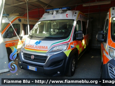 Fiat Ducato X290
P.A. Croce Bianca Piacenza
Allestimento Vision
Donato per emergenza Covid-19
Parole chiave: Fiat Ducato_X290 Ambulanza