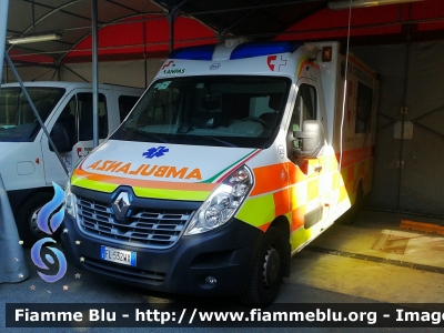 Renault Master V serie
P. A. Croce Bianca - Piacenza
Prima Partenza
Autoambulanza con cellula sanitaria su telaio.
Allestito F.lli Mariani
Parole chiave: Renault Master_Vserie Ambulanza