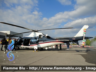 Agusta A109 Nexus
Carabinieri
Raggruppamento Aeromobili
CC-52 - Fiamma 52
2º Nucleo Elicotteri Carabinieri (NEC)
Orio al Serio (BG)
Parole chiave: Agusta A109_Nexus CC52 Reas_2021