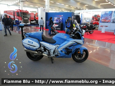 Yamaha FJR 1300 II serie
Polizia di Stato
Polizia Stradale
Allestimento Elevox
In esposizione al Reas 2021
POLIZIA G3090
Parole chiave: Yamaha FJR_1300_IIserie POLIZIAG3090 Reas_2021