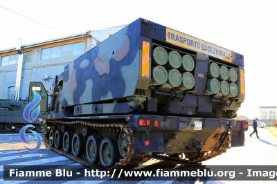 MLRS 
Esercito Italiano
Lanciarazzi Multiplo Semovente
EI 118317

Fotografato presso il Polo di Mantenimento Pesante Nord di Piacenza in occasione del 04 Novembre 2021
Parole chiave: MLRS EI118317 festa_forze_armate_2021