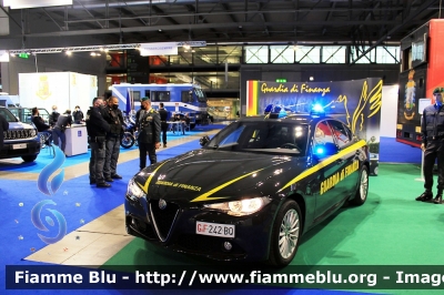 Alfa Romeo Nuova Giulia
Guardia di Finanza
Allestimento FCA
GdiF 242 BQ

Esposta alla fiera della Sicurezza di Milano 2021
Parole chiave: Alfa-Romeo Nuova_Giulia GdiF242BQ fiera_sicurezza_2021_milano