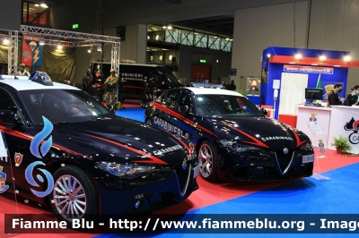 Alfa Romeo Nuova Giulia
Carabinieri
Nucleo Operativo Radiomobile
Allestimento FCA 
CC EE 314

Esposta alla fiera della Sicurezza di Milano 2021
Fotografata insieme ad AR Nuova Giulia QV RMB Milano
Parole chiave: Alfa-Romeo Nuova_Giulia CCDK555 CCEE341 fiera_sicurezza_2021_milano