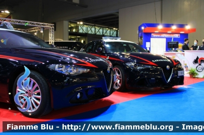 Alfa Romeo Nuova Giulia
Carabinieri
Nucleo Operativo Radiomobile
Allestimento FCA 
CC EE 314

Esposta alla fiera della Sicurezza di Milano 2021
Fotografata insieme ad AR Nuova Giulia QV RMB Milano
Parole chiave: Alfa-Romeo Nuova_Giulia CCDK555 CCEE341 fiera_sicurezza_2021_milano