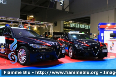 Alfa Romeo Nuova Giulia
Carabinieri
Nucleo Operativo Radiomobile
Allestimento FCA 
CC EE 314

Esposta alla fiera della Sicurezza di Milano 2021
Fotografata insieme ad AR Nuova Giulia QV RMB Milano
Parole chiave: Alfa-Romeo Nuova_Giulia CCDK555 CCEE341 fiera_sicurezza_2021_milano