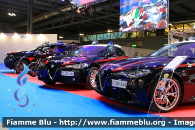 Alfa Romeo Nuova Giulia
Carabinieri
Nucleo Operativo Radiomobile
Allestimento FCA 
CC EE 314

Esposta alla fiera della Sicurezza di Milano 2021
Fotografata insieme ad AR Nuova Giulia QV RMB Milano
Parole chiave: Alfa-Romeo Nuova_Giulia CCDK555 CCEE341 fiera_sicurezza_2021_milano