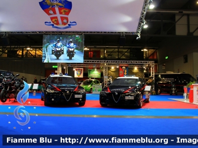 Alfa Romeo Nuova Giulia
Carabinieri
Nucleo Operativo Radiomobile
Allestimento FCA 
CC EE 314

Esposta alla fiera della Sicurezza di Milano 2021
Fotografata insieme ad AR Nuova Giulia QV RMB Milano
Parole chiave: Alfa-Romeo Nuova_Giulia CCDK555 CCEE341 fiera_sicurezza_2021_milano