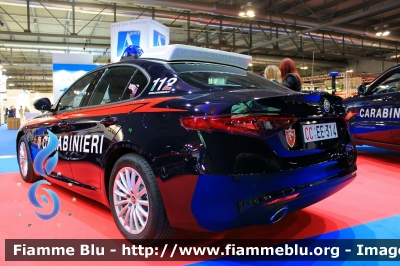 Alfa Romeo Nuova Giulia
Carabinieri
Nucleo Operativo Radiomobile
Allestimento FCA 
CC EE 314

Esposta alla fiera della Sicurezza di Milano 2021
Fotografata insieme ad AR Nuova Giulia QV RMB Milano
Parole chiave: Alfa-Romeo Nuova_Giulia CCDK555 CCEE341 fiera_sicurezza_2021_milano