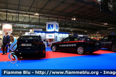 Alfa-Romeo Nuova Giulia Quadrifoglio
Carabinieri
Nucleo Operativo e Radiomobile
CC DK 555

Esposta alla fiera della Sicurezza di Milano 2021
Fotografata insieme ad AR Nuova Giulia RMB
Parole chiave: Alfa-Romeo Nuova_Giulia_Quadrifoglio CCDK555 CCEE341 fiera_sicurezza_2021_milano