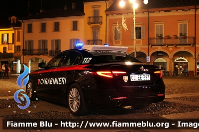 Alfa Romeo Nuova Giulia
Carabinieri
Nucleo Operativo Radiomobile
Allestimento FCA 
CC EE 323
Parole chiave: Alfa-Romeo Nuova_Giulia CCEE323