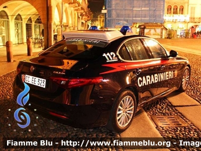 Alfa Romeo Nuova Giulia
Carabinieri
Nucleo Operativo Radiomobile
Allestimento FCA 
CC EE 323
Parole chiave: Alfa-Romeo Nuova_Giulia CCEE323