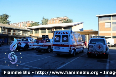 Mezzi
Croce Rossa Italiana
Comitato di Piacenza
Fotografati in occasione della firma per la convenzione di Protezione Civile Bassa Val Trebbia
