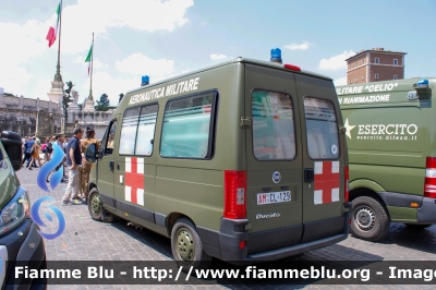 Fiat Ducato III serie
Aeronautica Militare
Comando Aeronautica Militare Roma
Ambulanza Allestita Bollanti
AM CL 129

Festa della Repubblica 2023
Parole chiave: Fiat Ducato_IIIserie AMCL129