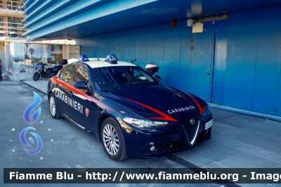 Alfa Romeo Nuova Giulia
Carabinieri
Nucleo Operativo Radiomobile
Allestimento FCA
CC EL 556

Salone Nautico di Genova 2023
Parole chiave: Alfa-Romeo Nuova_Giulia CCEL556