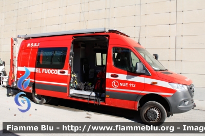 Mercedes-Benz Sprinter 4x4 IV serie
Vigili del Fuoco
Comando Provinciale di Genova
Nucleo Soccorso Subacqueo Acquatico
Nucleo Sommozzatori
Allestimento Tekne
VF 30077

Esposto al Salone Nautico 2023
Parole chiave: Mercedes-Benz Sprinter_4x4_IVserie VF30077