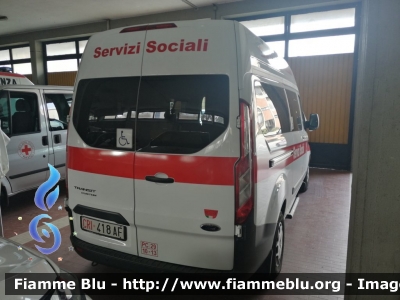 Ford Transit VIII serie
Croce Rossa Italiana
Comitato Provinciale di Piacenza
Servizi Sanitari
CRI 418 AF
Parole chiave: Ford Transit_VIIIserie CRI418AF