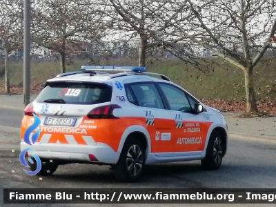 Peugeot 2008 I serie
118 Piacenza Soccorso
Azienda USL di Piacenza
Allestimento Vision
Donata dalla Cittadinanza per l'emergenza di Covid-19
Parole chiave: Peugeot 2008_Iserie