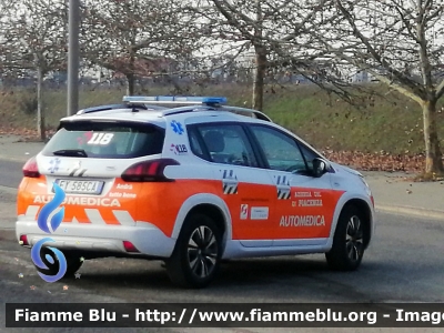 Peugeot 2008 I serie
118 Piacenza Soccorso
Azienda USL di Piacenza
Allestimento Vision
Donata dalla Cittadinanza per l'emergenza di Covid-19
Parole chiave: Peugeot 2008_Iserie