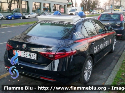 Alfa Romeo Nuova Giulia 
Carabinieri
Nucleo Operativo Radiomobile
Allestimento FCA
CC EE 976

Parole chiave: Alfa-Romeo Nuova_Giulia CCEE976