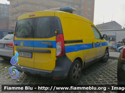 Dacia Dokker
ANAS
Servizio di Polizia Stradale
Compartimento Piacenza
Allestimento Focaccia 
Parole chiave: Dacia Dokker