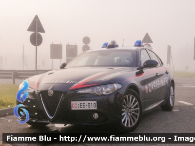 Alfa Romeo Nuova Giulia 
Carabinieri
Nucleo Operativo Radiomobile
Allestimento FCA
CC EE 310
Parole chiave: Alfa-Romeo Nuova_Giulia CCEE310