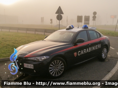 Alfa Romeo Nuova Giulia 
Carabinieri
Nucleo Operativo Radiomobile
Allestimento FCA
CC EE 310
Parole chiave: Alfa-Romeo Nuova_Giulia CCEE310