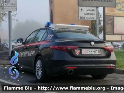 Alfa Romeo Nuova Giulia 
Carabinieri
Nucleo Operativo Radiomobile
Allestimento FCA
CC EE 310
Parole chiave: Alfa-Romeo Nuova_Giulia CCEE310