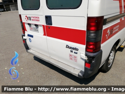 Fiat Ducato II serie Dangel 4x4
Croce Rossa Italiana
Delegazione di Piozzano (PC)
Allestimento Orion
Modifica 4x4 Dangel
CRI 15634

In dismissione per donazione alla Croce Rossa Ucraina tramite comitato CRI Nazionale
Parole chiave: Fiat Ducato_IIserie_Dangel_4x4