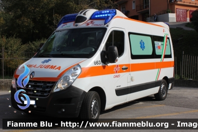 Renault Master III serie
Pubblica Assistenza SOS Canzo
Ambulanza 663
Allestimento Aricar
