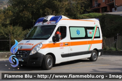 Renault Master III serie
Pubblica Assistenza SOS Canzo
Ambulanza 663
Allestimento Aricar
