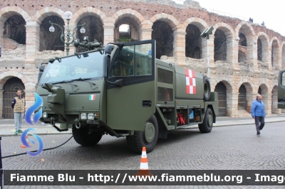 Iveco Magirus Dragon X4 I serie
Aeronautica Militare
3° Stormo Villafranca di Verona
Automezzo Antincendio Aeroportuale Aviotrasportabile allestimento Iveco-Magirus
AM CL 309
Parole chiave: Iveco-Magirus Dragon_X4_Iserie AMCL309 Festa_Forze_Armate_2017