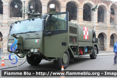 Iveco Magirus Dragon X4 I serie
Aeronautica Militare
3° Stormo Villafranca di Verona
Automezzo Antincendio Aeroportuale Aviotrasportabile allestimento Iveco-Magirus
AM CL 309
Parole chiave: Iveco-Magirus Dragon_X4_Iserie AMCL309 Festa_Forze_Armate_2017