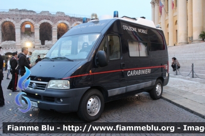 Fiat Ducato III serie 
Arma dei Carabinieri
Comando di Verona
Allestimento Elevox
CC BV 980
